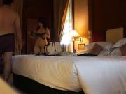 高清粤语对白香港佬与内地情妇自拍舔完屁眼还敢亲吻