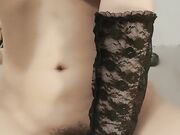 冷艳颜值美女和炮友激情手电筒照肥穴特写01