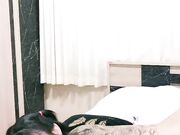 满背纹身双马尾清纯萌妹吸吮舔屌主动骑乘02