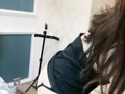 丝袜美腿乳夹按摩器震穴特写振动棒捅菊