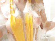 超爆乳D奶嫩模凯竹浴室大尺度视频MV超诱惑水枪激射爆乳淫现