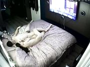 破解家庭网络摄像头监控偷拍帅哥美女开着电视翻云覆雨