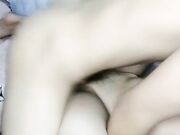 小奶兔儿玩弄鸡巴带套抹油侧入内穴呻吟抽插02