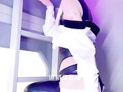 爆机少女喵小吉赛博朋克《边缘行者》开腿鲜嫩蜜鲍欢迎探索