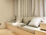 甜美长腿妹返场性感开档黑丝舌吻摸奶口交舔屌