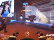 Bunibun Dva gets Huge Anal Creampie and Twerks Cosplayx