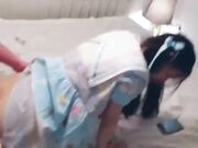 【真实父女乱伦】国外亚裔父亲调教女儿！！！