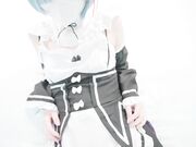 NTR雷姆100%中出内射小穴特写！