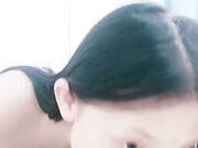 清纯小美女舔弄大鸡巴样子好骚 乖巧听话撅着屁股让小哥无套抽插玩弄骚奶子