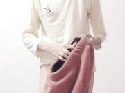 舞蹈生给面试考官录制视频 脱光衣服展示