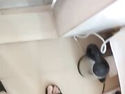 无毛嫩穴超市服务员骚浪女友被爆操虐操 大屌完具齐上阵