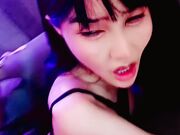 175CM美腿御姐，黑丝高跟鞋，化身小女警，翘起屁股骑脸，细腰美臀，后入爆操，坐在身材深插