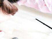 饥渴女奴随性玩弄 道具双插遥控控制玩弄骚逼和菊花 享受骚逼的口交暴力抽插