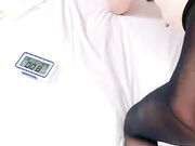 马尾辫子白嫩美少妇和单男口交啪啪做爱 无套打桩后入黑丝大屁股女上位销魂操