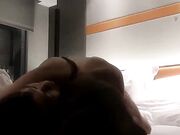 酷似萧亚轩，外围女神，吃烧烤喝啤酒，兴致盎然再来一炮，超清