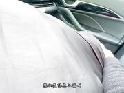 对话太刺激了！与性感黑丝小姨子在野外车震