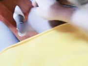 灰丝高跟骚主管勾搭来应聘的小弟弟啪啪做爱 刚还说还很羞涩