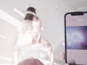 射精后进入她体内：摄像头下真实的内射和肛门