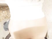 大奶女神陪金主度假，捏着奶子连续内射嫩逼