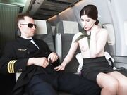 飞机上的性交易 飞行员的变态要求