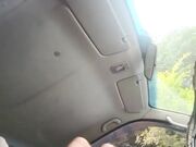 有点变态的大叔车上找了一个美女 抠她的B看着她的B打飞机就是不操