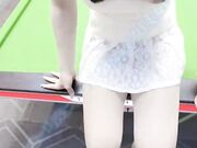 带姐姐去吃火锅让她真空出门，被剌激的美穴泛滥成灾