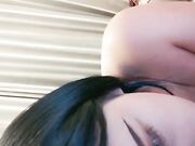 颜值小姐姐勾引跑腿送货小哥