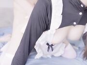 超美小女仆的下班后性爱放松服务