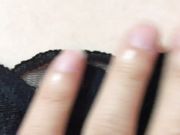 超棒身材可爱过膝黑丝袜