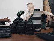 被大黑屌暴操的白嫩女模