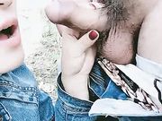 特会挑逗人眼镜御姐树林里野战