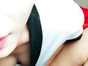 床上全是新买的自慰按摩器呢