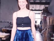 去餐馆当众做爱的骚妹子