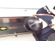 影院女厕偷拍白色连衣裙女神