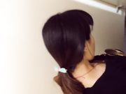 影院女厕偷拍白色连衣裙女神