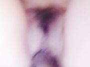 干完还意犹未尽 对着镜头自己再一次弄出水