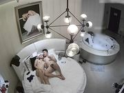 时尚性感的白领美女下班酒店私会情人