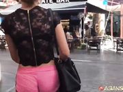 偶遇两个来旅游的欧洲双胞胎姐妹花