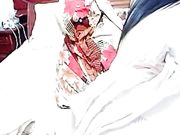 爆乳露出主播沈梦瑶双手难遮巨乳欲遮还羞