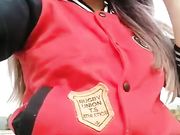 最激情的户外女王小甜甜勾搭摩的司机