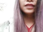 户外小甜甜行走的荷尔蒙碰上个男人就开搞