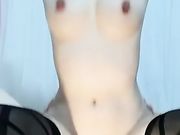 身材苗条骚气眼镜妹子性感黑丝双人啪啪秀