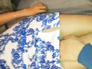 顶级身材的青花瓷旗袍肉丝模特美女大胆露脸