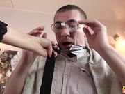 骑在大肉棒上中出的淫荡黑丝熟女