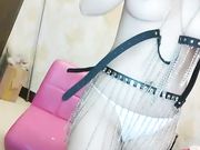 情趣装椅子上电动舌头自慰震动高潮出水逼逼挺嫩不要错过