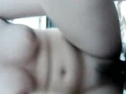 终于把清纯水嫩短裤美女带回家中啪啪,脸都操红了,担心怀孕没敢内射