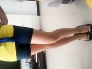 对白清晰主题酒店TP穿情侣内裤的情侣仔细研究一下可爱女友那有些特别的BB