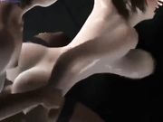 薄码3D动画-黑丝爆乳眼镜OL被大公鸡干到喷尿这让她感到震惊