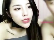 气质女神美女主播喵姐姐和小鲜肉帅哥炮友激情啪啪