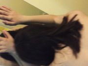 大三小情侣宾馆开房激情啪啪视频手机丢失不慎流出 后入猛操